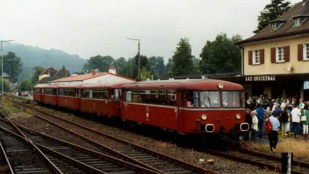 Nächster Halt Bad Brückenau: Das Bild stammt aus der Sammlung von Jürgen Lieb und entstand im Jahr 1998.