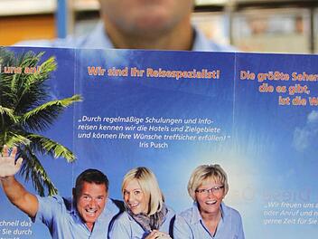 Urlaub unter Palmen? Günter Markard und sein Team machen´s möglich. Foto: Markus Reeh