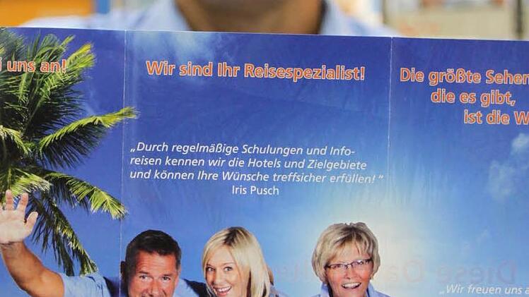 Urlaub unter Palmen? Günter Markard und sein Team machen´s möglich. Foto: Markus Reeh