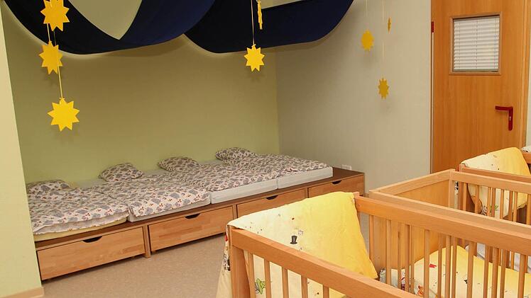 Die Stadt Eltmann hat im Kindergarten Weisbrunn neue Räume eingerichtet. Für die Kleinen gibt es jetzt auch einen Schlafraum.