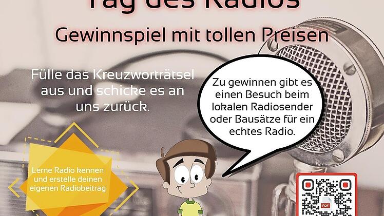 Jugendliche Rätselfüchse können mit etwas Glück ihren eigenen Radiobeitrag erstellen.