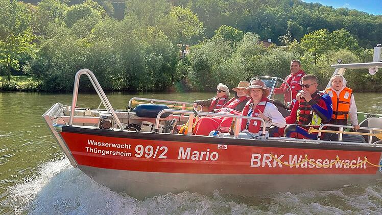 Würzburg: BRK erfüllt krebskrankem Mann besonderen Wunsch - "noch einmal ans Wasser"