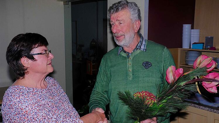 Gerhard Karg dankte auch Renate Weber