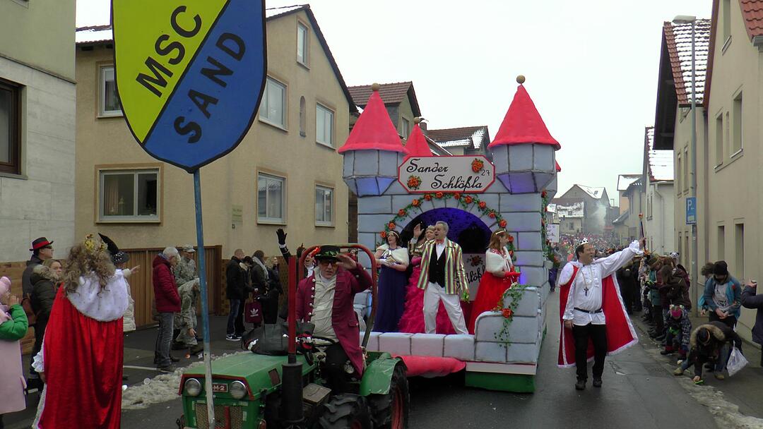 Faschingsumzug Sand am Main