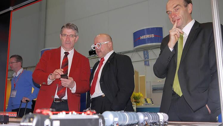 Am Stand von "Piko". Foto: Berthold Köhler