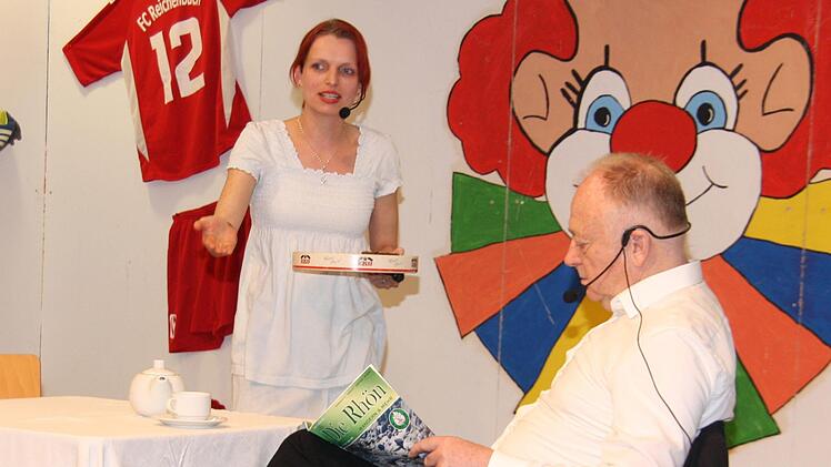 Verwirrspiel um "Kaffee nur im Kännchen" mit Melanie Miller und Helmut Blank.