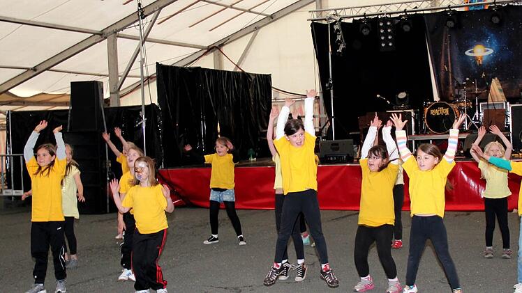 Die Jüngsten beim Körperteilblues