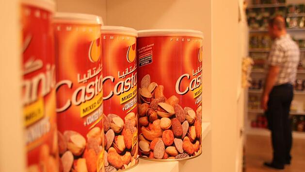 Der Lebensmittelmarkt "Aleppo" in Ha&szlig;furt soll Begegnungsraum f&uuml;r deutsche und ausl&auml;ndische Mitb&uuml;rger sein. So ist zumindest das Konzept. Foto: Lisa Kieslinger