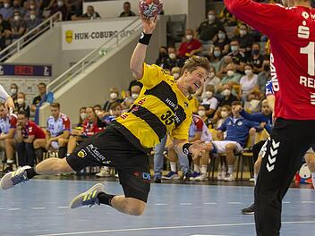 Jan Schäffer und der HSC Coburg mussten sich zum vierten Mal in der Saison geschlagen geben.