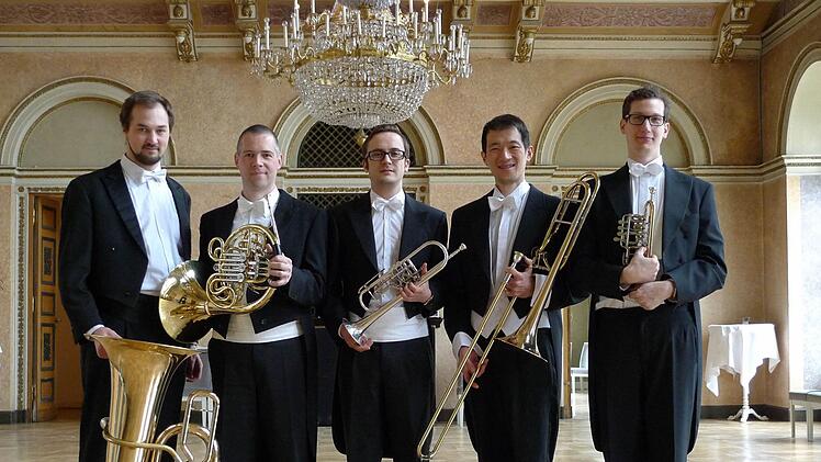Das Eröffnungskonzert der "Johann Strauss Musiktage" in Coburg gestaltet das Philharmonische Blechbläserquintett Coburg am Freitag, 11. Mai, im Riesensaal der Ehrenburg. Beginn: 19 Uhr.Foto: Archiv/PR