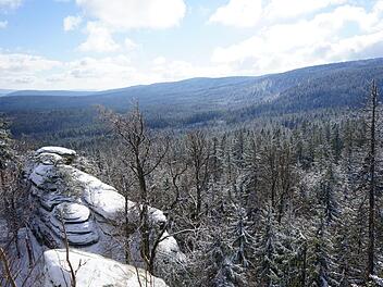 Winter-Wanderung im Fichtelgebirge