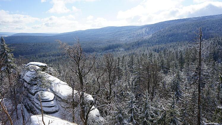 Winter-Wanderung im Fichtelgebirge