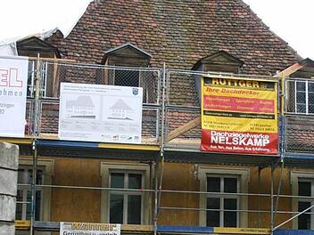 Das alte evangelische Schulhaus in der Pfarrgasse 11 wird generalsaniert.  Foto: Thomas Meyer