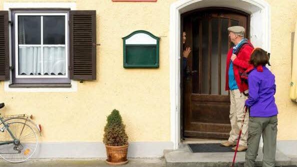 So sieht's im film aus, als die Urlauber zum Gasthof kommen .... Foto: pr