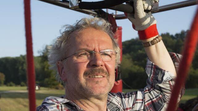 Ballonfahrer Günther Leupold.