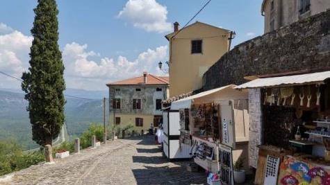 Leere Stra&szlig;en in Rovinj (Istrien).  Foto: Melly Feulner