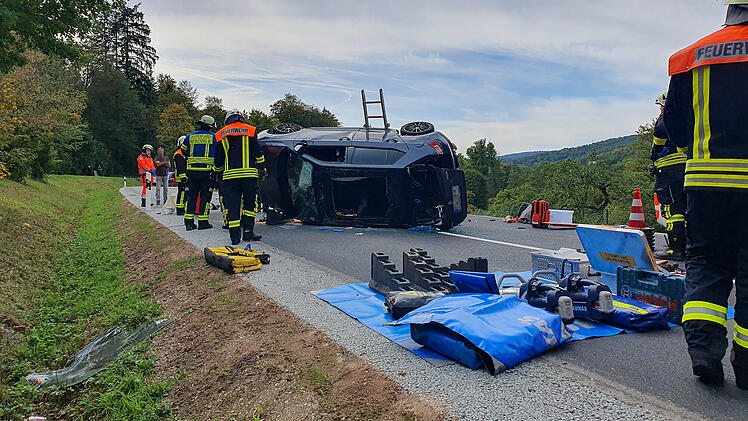 Unfall in Bad Br&uuml;ckenau