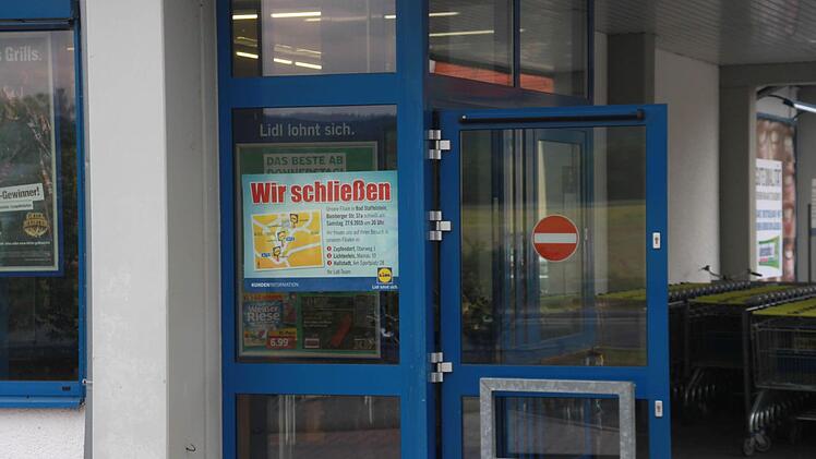 Die Lidl-Filiale in Bad Staffelstein wird am 27. Juni schließen.  Foto: Anja Greiner