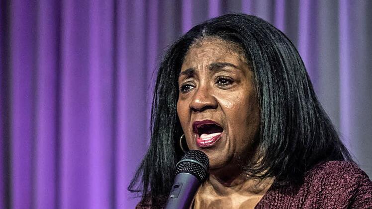 Jazz-Legenden gastierten in Coburg: Melba Joyce.Foto: Jochen Berger