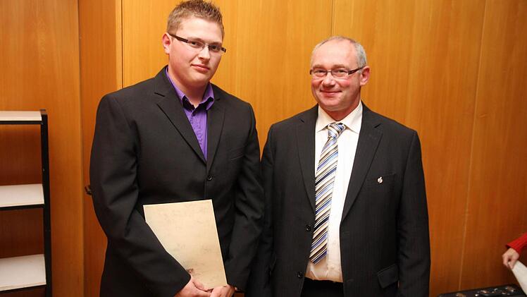 Dirk Kreul mit Erwin Schwarz (Kreisobmann von Landkreis Kronach).