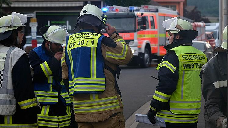 Die Herbstübung der Feuerwehr fand heuer in Westheim statt. Foto: Gerd Schaar