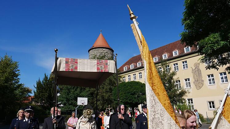 Die Schwedenprozession in Münnerstadt.Heike Beudert