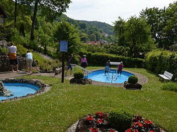 Blick auf die Kneipp-Anlage in Muggendorf. Foto: Carmen Schwind