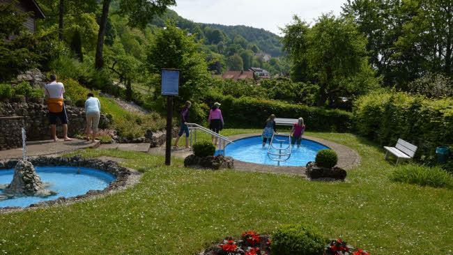 Blick auf die Kneipp-Anlage in Muggendorf. Foto: Carmen Schwind