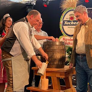 Nürnberger Herbstvolksfest 2024 eröffnet - die schönsten Bilder