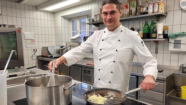 Wird der Koch auch P&auml;chter? Michael Nelkel will das Br&auml;uwerck auf Kurs bringen.