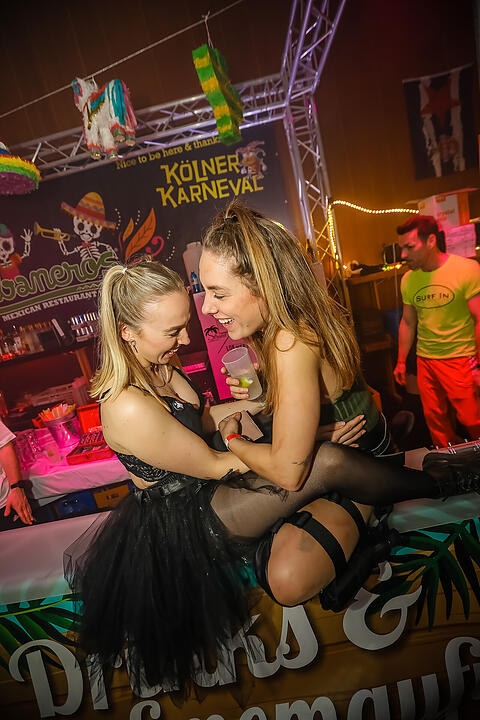 Beste Partystimmung in der Stadthalle