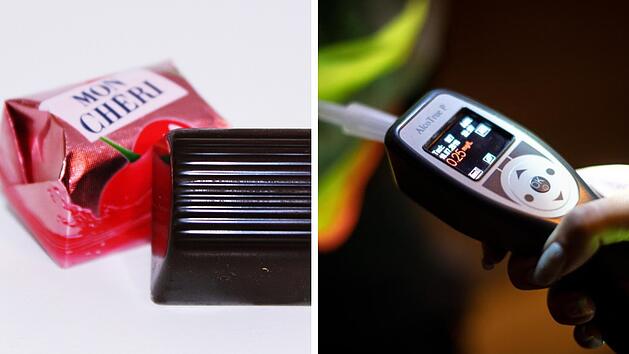 Wie viele Mon Ch&eacute;ri muss man essen, um betrunken zu werden?