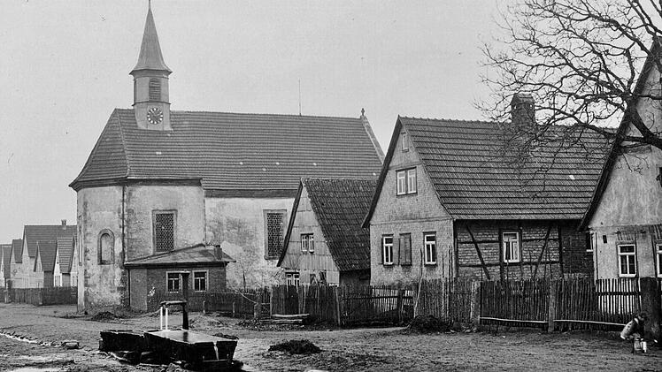 Die Premicher Straße im Jahr 1926. Foto: Sigismund von Dobschütz