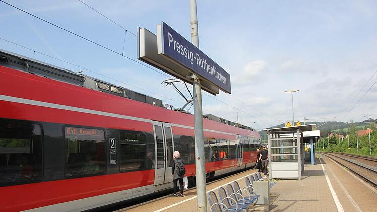 Impressionen vom Bahnhof Pressig-Rothenkirchen - aufgenommen im Mai 2018. Foto: Andreas Schmitt