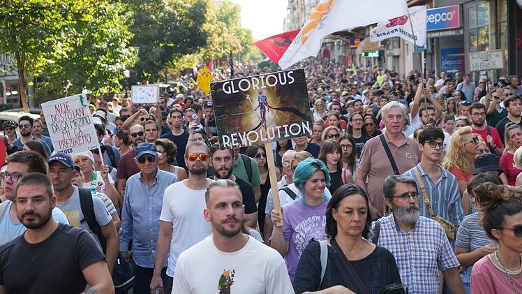 Proteste in Serbien