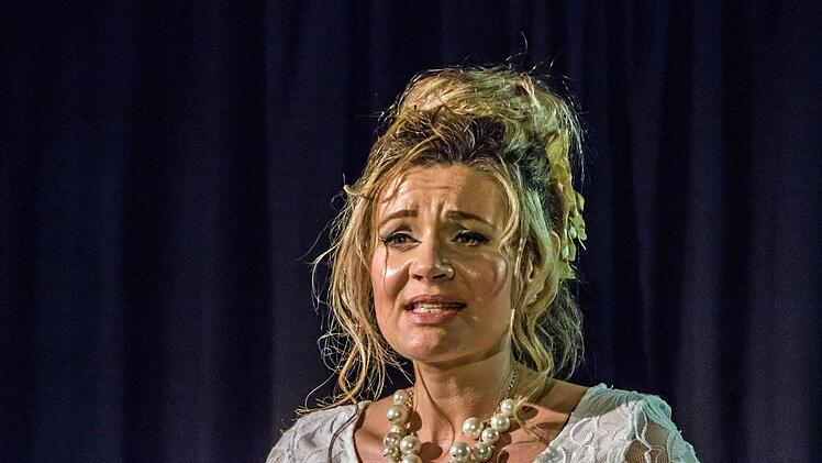 Katrin Lion moderierte.Foto: Jochen Berger