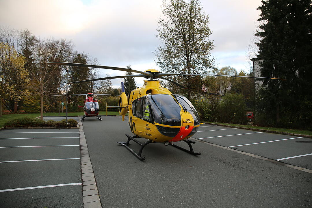 Schwerer Unfall am Zebrastreifen an Therme Bad Steben