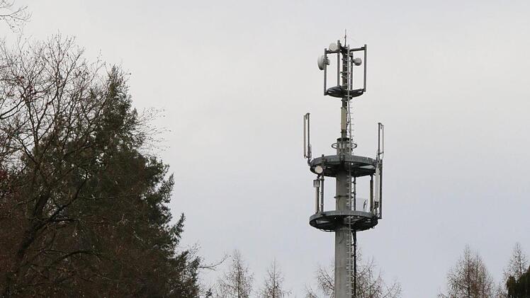 Mobilfunkmast am KOB-Gelände