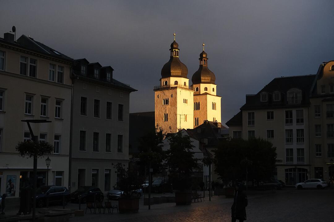 Abendlicht in Plauen