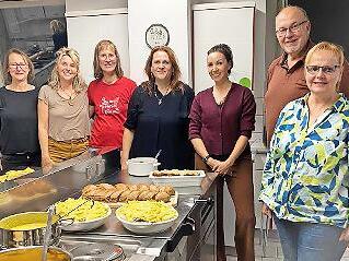 Die Ergebnisse des Kochkurses mit Anja Täuber überraschten selbst die Feinschmecker.