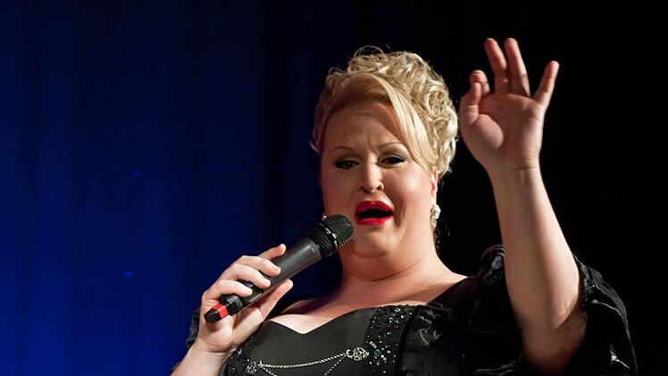 Daphne de luxe begeisterte ihr Publikum in Coburg. Foto: Jochen Berger