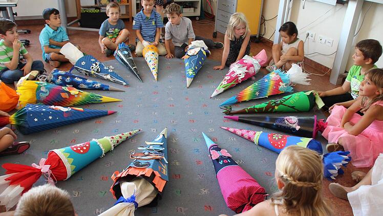 Eindrücke vom ersten Schultag in der Grundschule Reuth, Foto: Sarah Stieranka