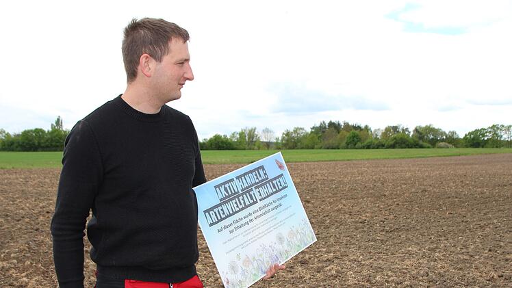 70 Patenschaften konnte Landwirt Johannes Funke vergeben. Mirjam Stumpf