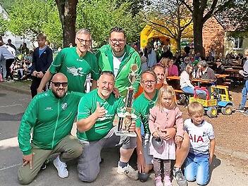 Die Siegermannschaft des SV Garitz