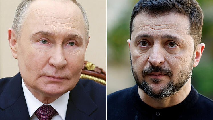 Wladimir Putin und Wolodymyr Selenskyj