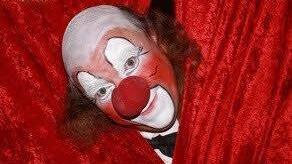 Lui Böhler als Clown. Foto: Stephanie Elm