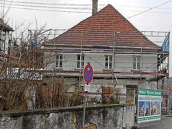Der Dorfladen, der ins ehemalige Gasthaus in der Dorfmitte von Burgpreppach einziehen soll - die Aufnahme entstand im Dezember 2016 -, war eines der Themen, das die Bürger interessierte.  Foto: Klemens Albert