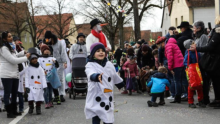 Faschingsumzug in der Bamberger Gartenstadt Foto: Barbara Herbst