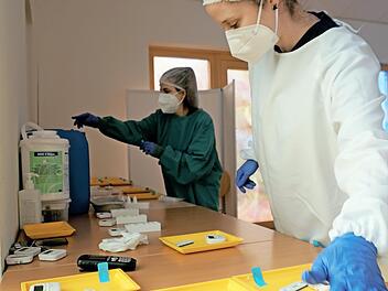 Bei den Barmherzigen Brüdern finden Schnelltests statt.