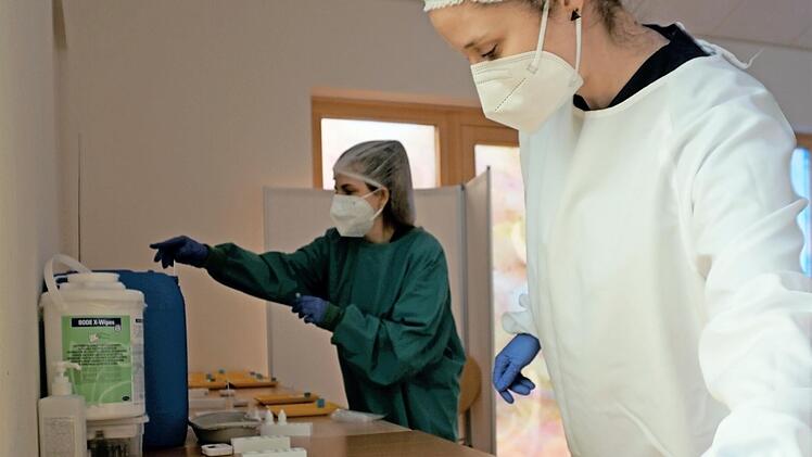 Bei den Barmherzigen Brüdern finden Schnelltests statt.